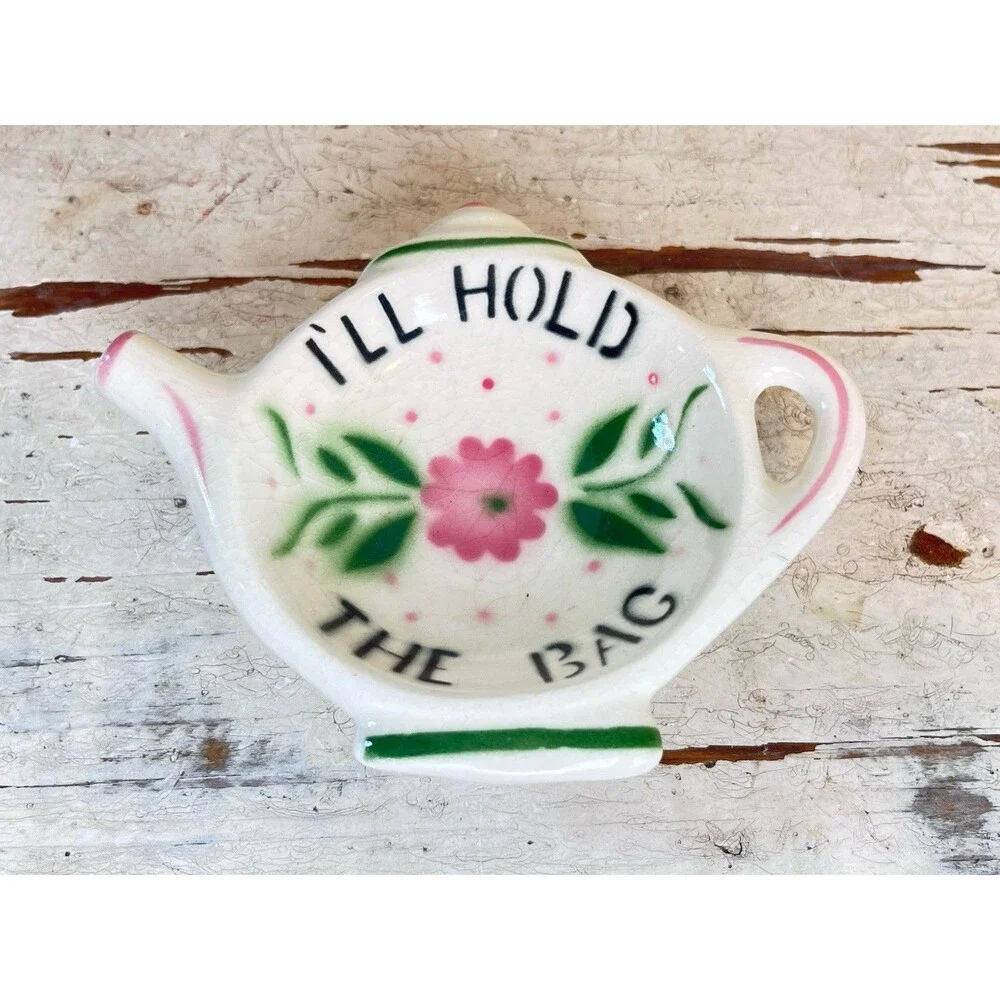 Vintage Tea Bag Holder  